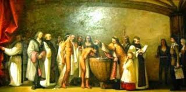 Malinalli es bautizada