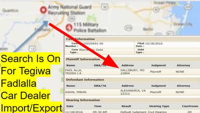 Tegiwa Parts Dealer Small Claim