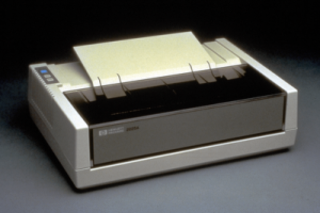 primera impresora laser