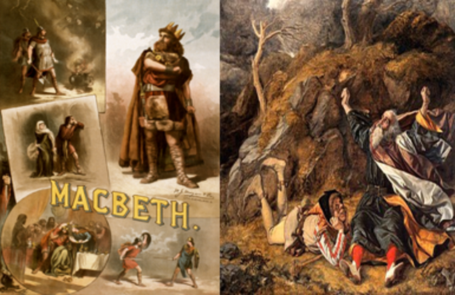 Shakespeare writes King Lear and Macbeth
