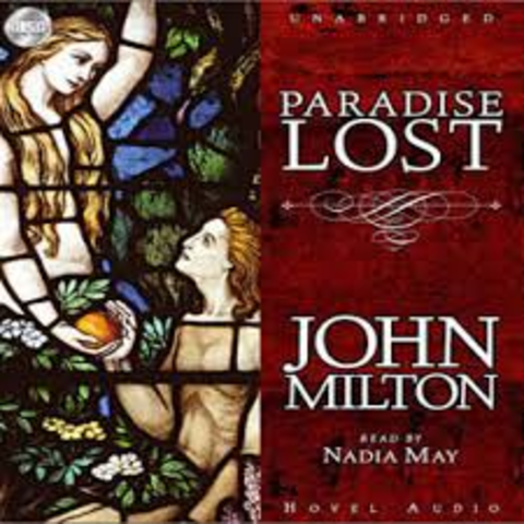 1658 John Milton begins Paradise Lost