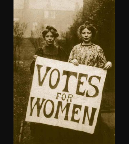 Women win right to vote
