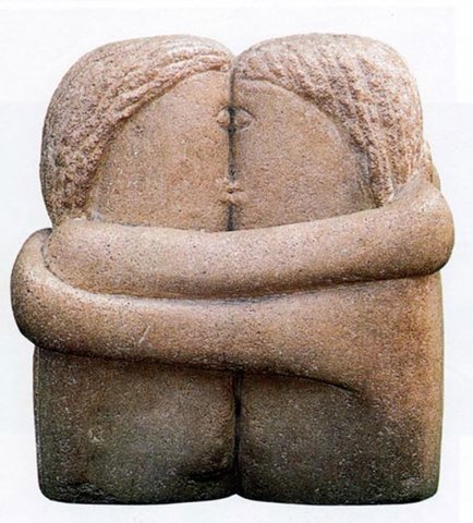 El beso (Constantin Brancusi)