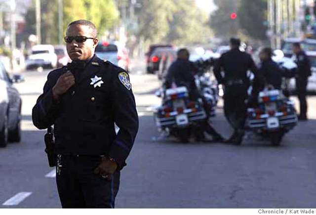 police patrol around houses