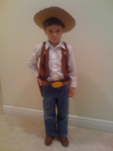 Being the main character in a play