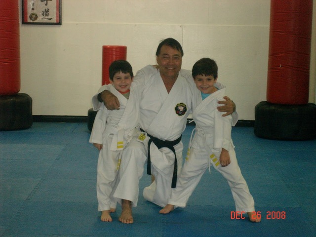 First time I did karate