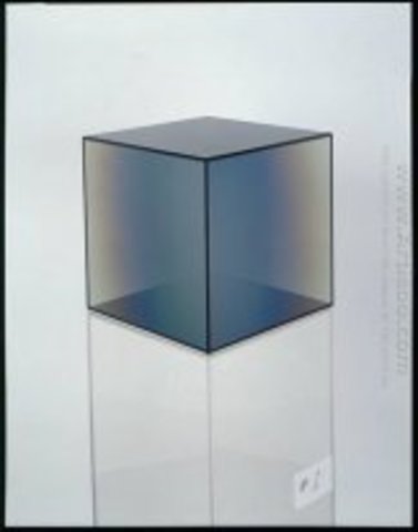 Cubo de cristal (Larry Bell)