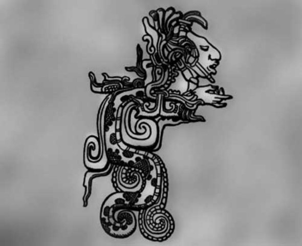 Llegada de Quetzalcóatl a Chichen