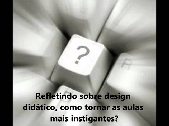 Design didático e criatividade