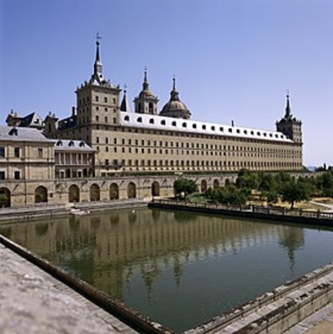Philip II's palace, Escorial, finished construction.