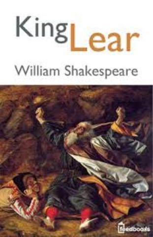 Shakespeare writes King Lear and Macbeth