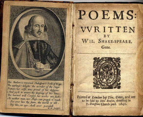Shakespeare's sonnets are published