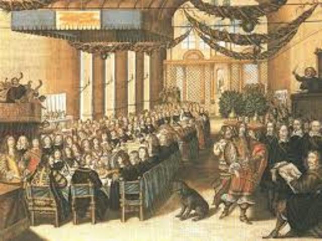 The Peace of Westphalia ended the Thirty Year's War