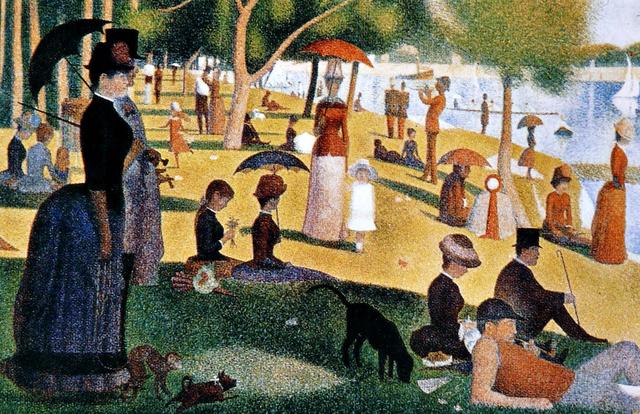 G. Seurat, Domenica alla Grande Jatte, 1884-86
