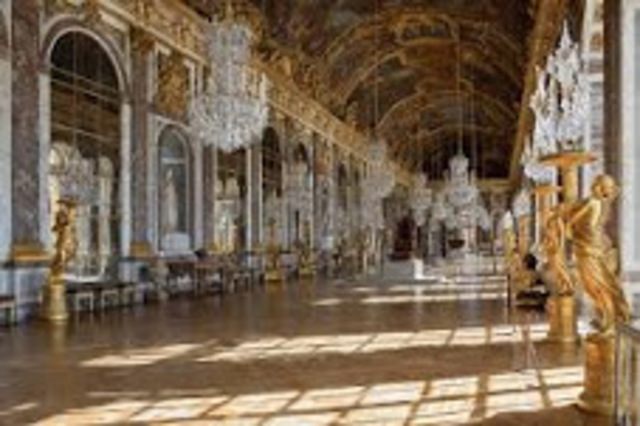 Louis XIV palace of Versailles was completed