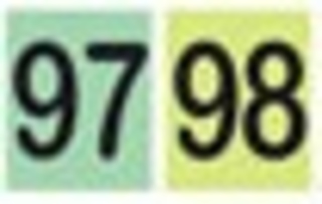 Fecha de Pago Cédulas Terminadas 97 y 98