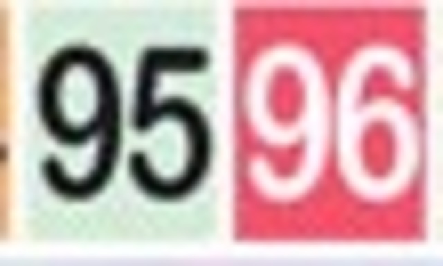 Fecha de Pago Cédulas Terminadas 95 y 96