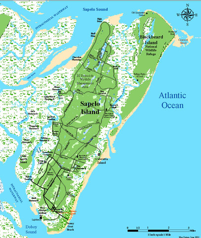 Spanish abandon St. Catherines Island