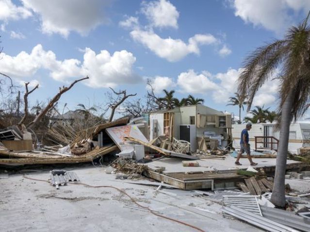 Hurricane hit St. Simons Island