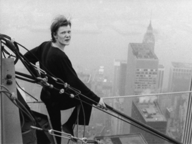 Pettit’s high wire stunt performed atop World Trade Center.