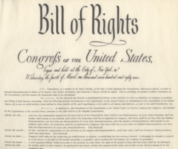 Glorious Revolution: English Bill of Rights