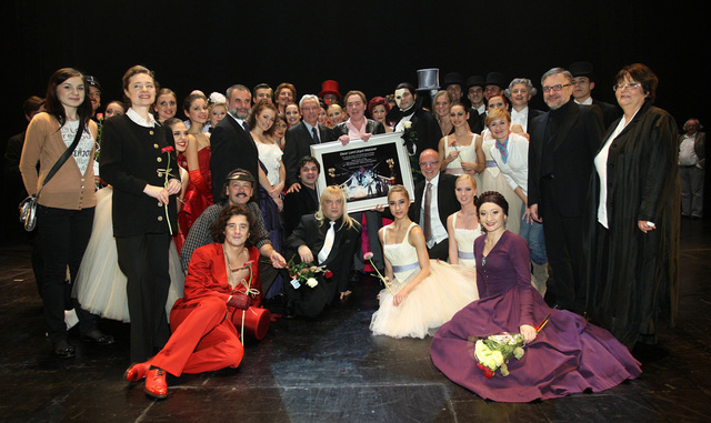 Wizyta Webbera w teatrze Roma