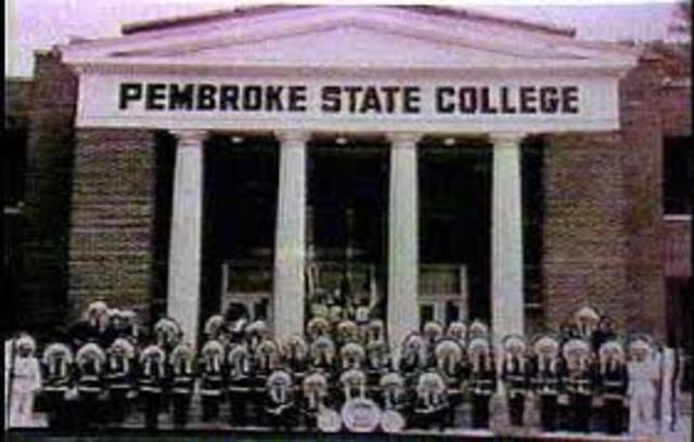 Pembroke State College Built