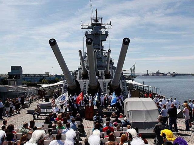 battle ship is now a museum