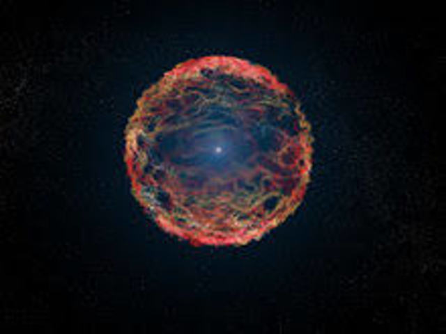 first person to view a supernova