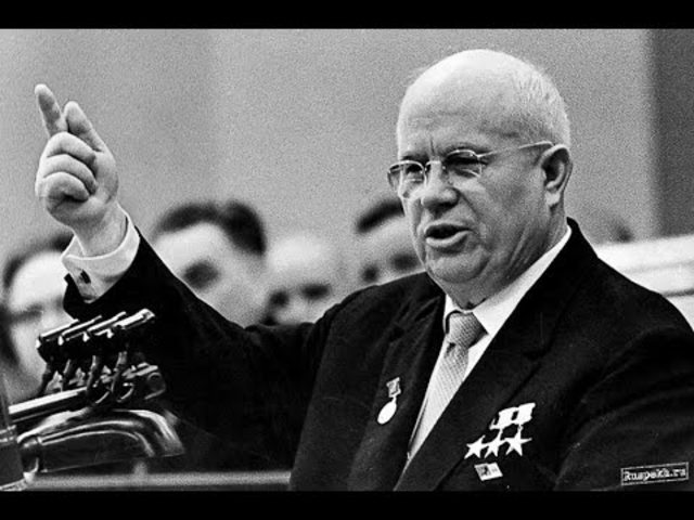 Nikita Khrushchev, novo lider da URSS