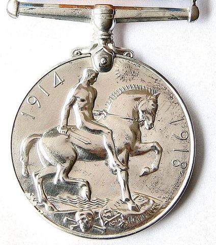 Awarded British War Medal