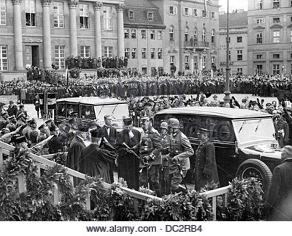 Eröffnung des neuen Reichstages