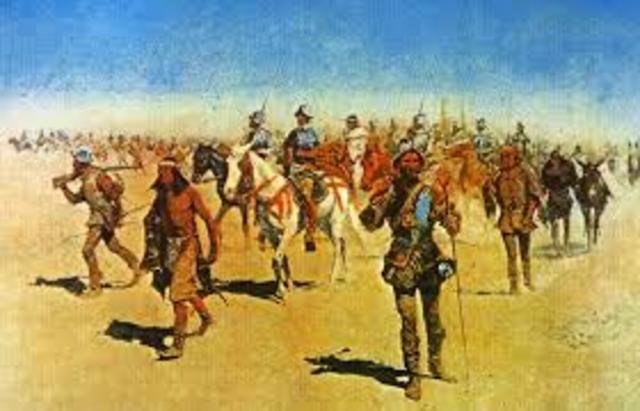 Fray Marcos and Esteban journey