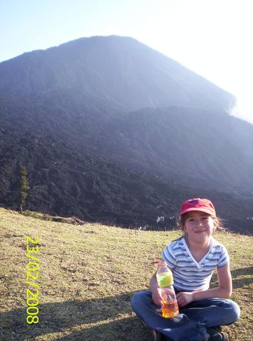 Subí el Volcán de Pacaya