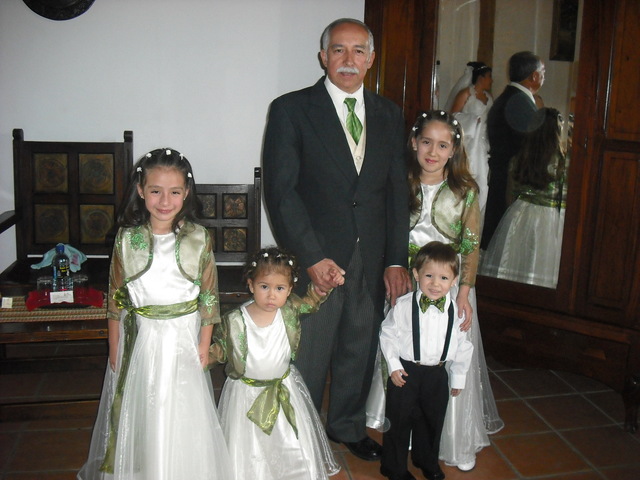 Fui damita en la boda de mi Tía Nadia