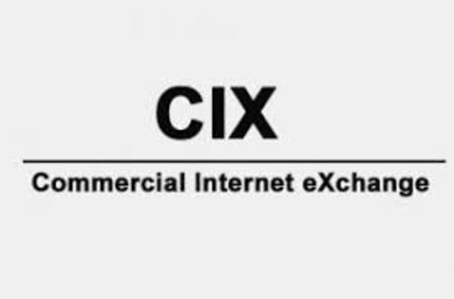 1991 Commercial Internet eXchange (CIX)
