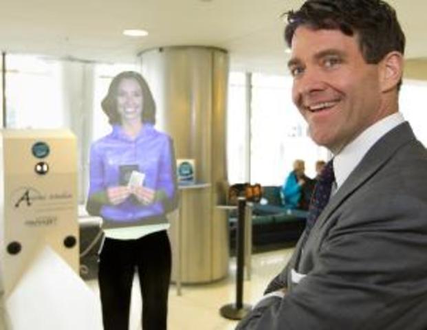 2044: Telepresencia. No será necesario trasladarse físicamente al salón de la casa de un familiar para participar en la cena de Nochevieja. El Skype de 2044 te permitirá ocupar una silla con tu holograma