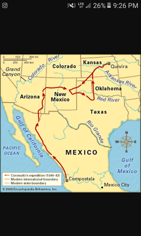 Coronado's Search for Cibola and Quivera