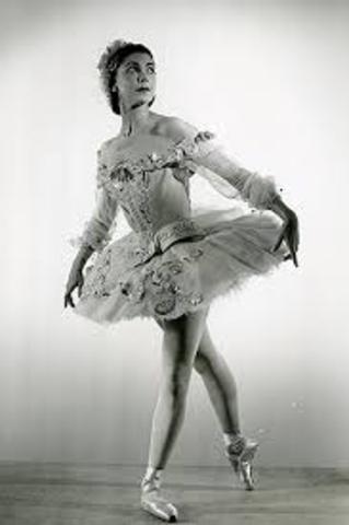 Last appearance as a dancer