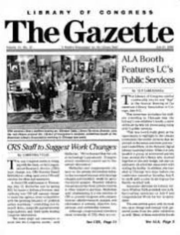 Creation of the Gazette