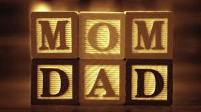 Mi madre y padre tuvieron anniversidad de 20