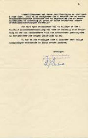 Norske Arbeidergiverforening stiftes (NAF)