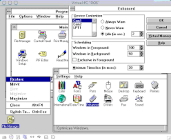 Windows for Workgroups 3.1 та Windows for Workgroups 3.11