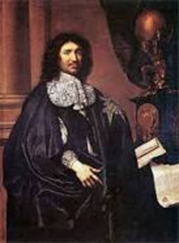 Jean Baptiste Colbert became the minister of finance in France