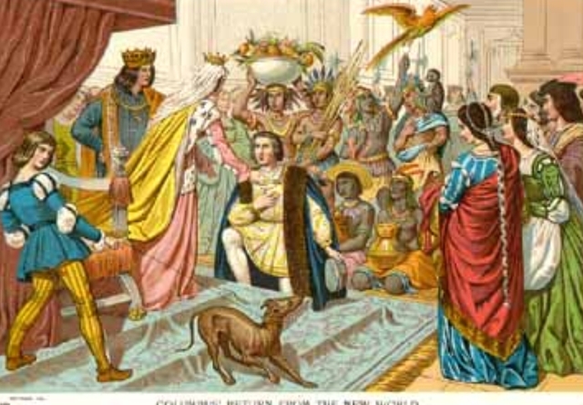 Spain backs Columbus