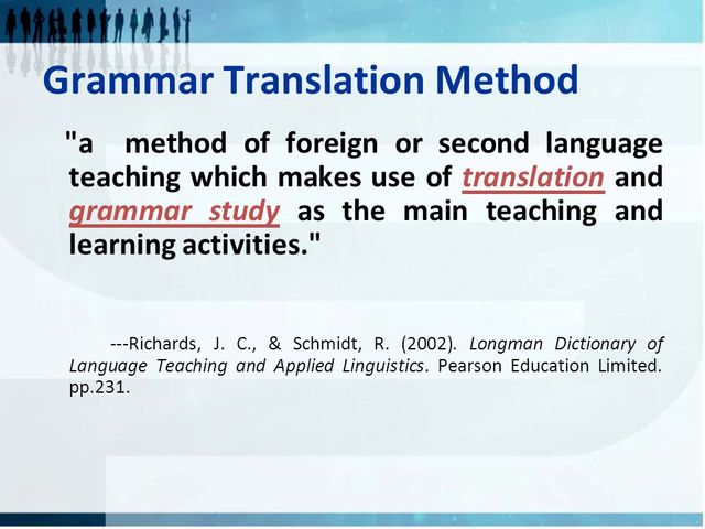 Grammar Translation Method