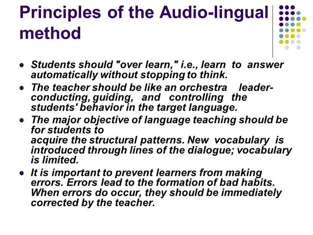 Audiolingual Method