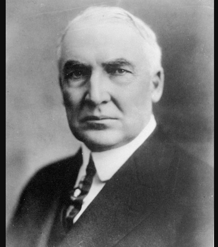 President Harding dies
