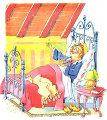 Заболела бабушка