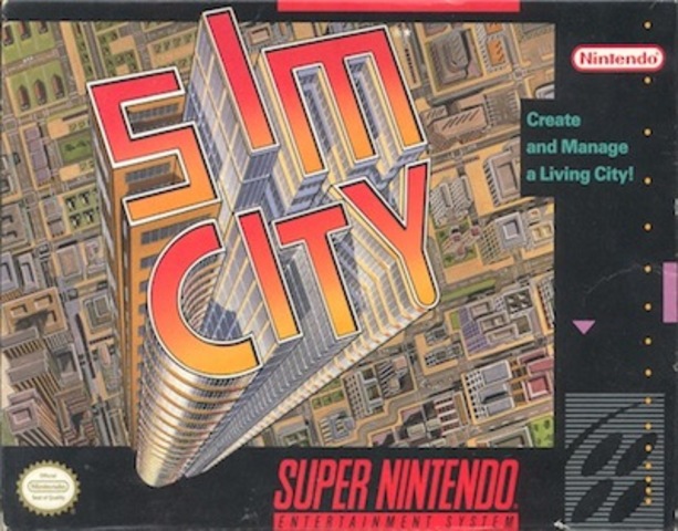SIMCITY Snes